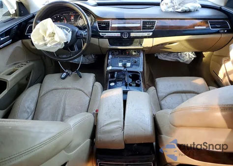 2017 Audi A8 L Quattro z USA, uszkodzony, nr VIN WAU44AFD4HN012606